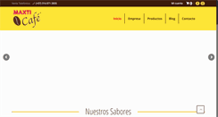Desktop Screenshot of maxticafe.com